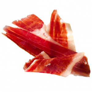 Paleta ibérica de bellota 100% lonchas (sobre de 100g.) - Recortada - 00001